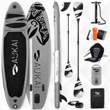 SUP Board Stand Up Paddle Surfboard 2in1 Kajak Sitz Paddel Surfbrett Paddling